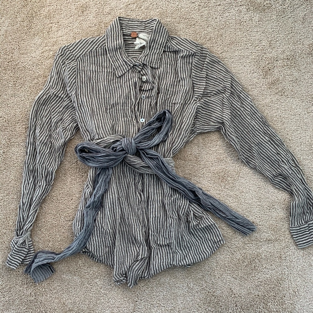FP Striped button up